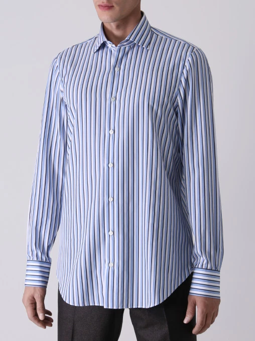 Рубашка Regular Fit хлопковая CESARE ATTOLINI