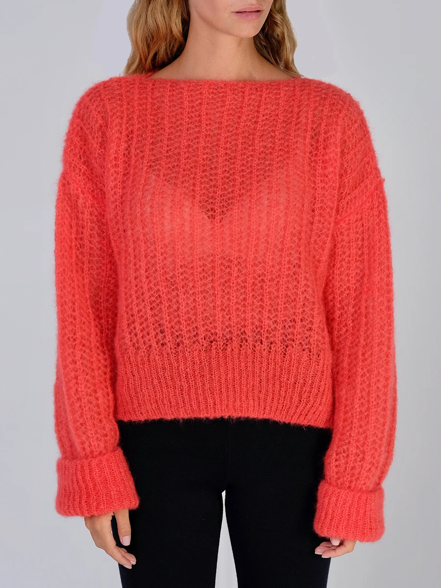 Джемпер из мохера