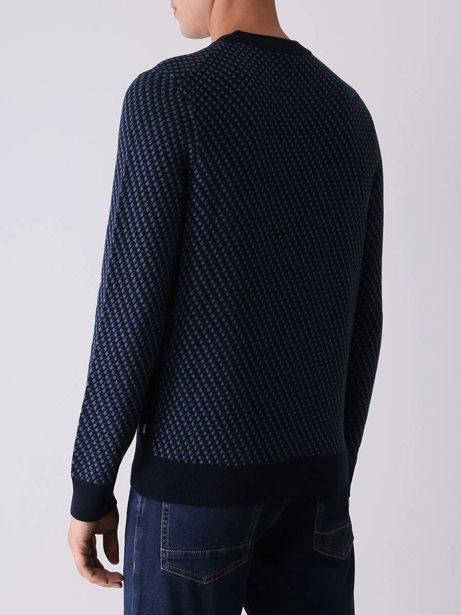 Джемпер из шерсти и хлопка