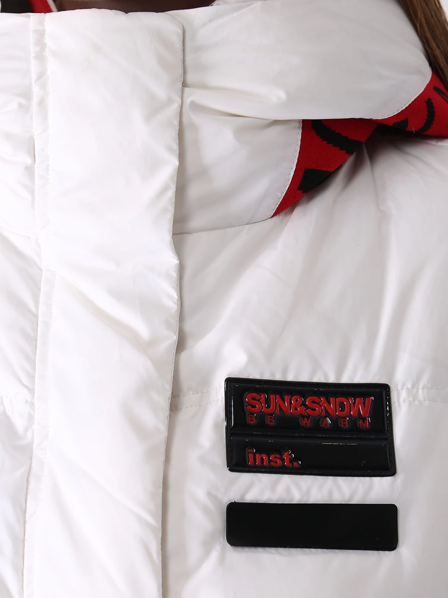 Пуховик стеганый