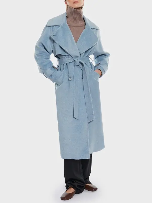 Пальто шерстяное EQ.ONA