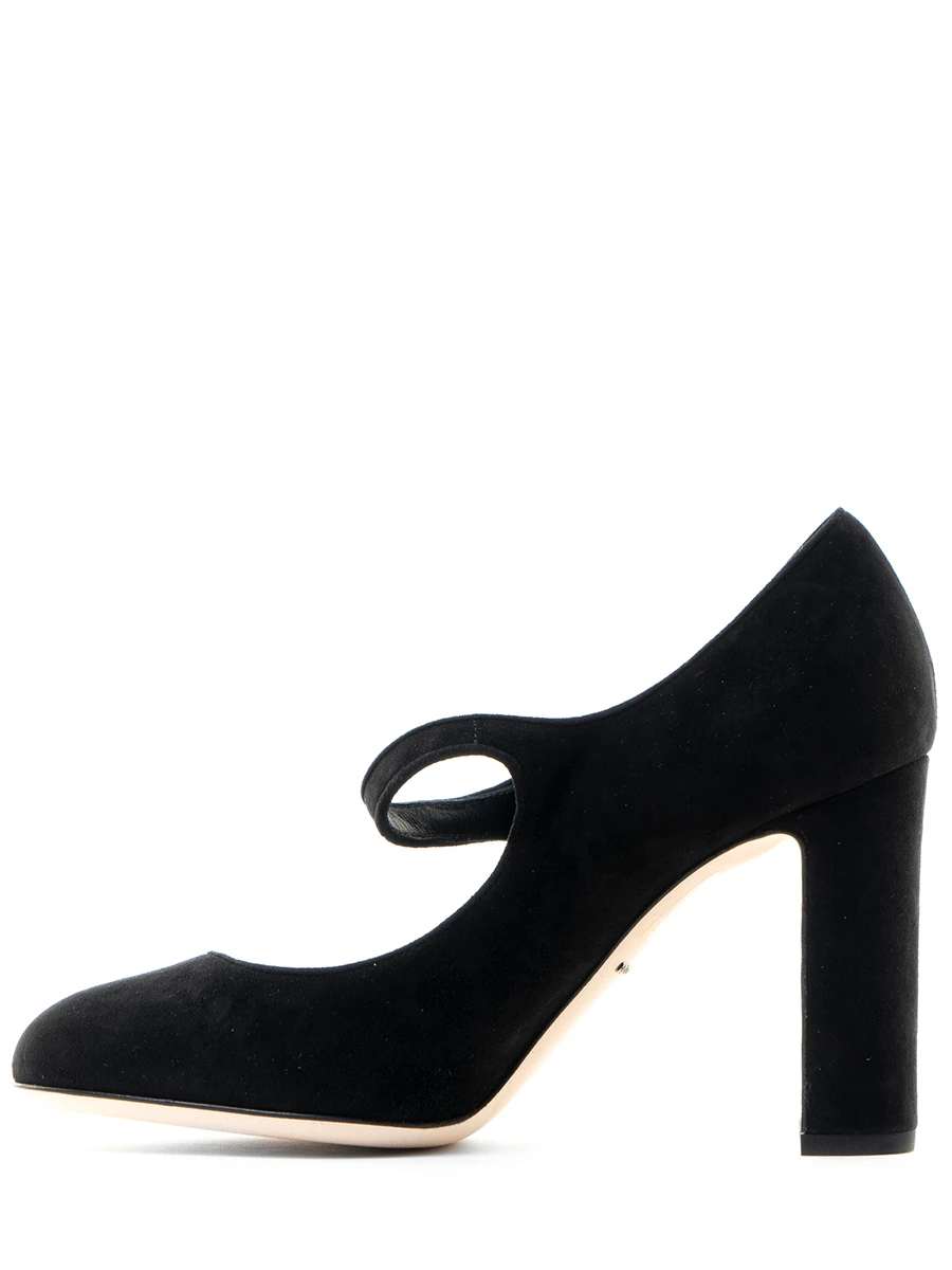 Туфли Mary Jane Vally замшевые