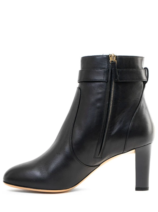 Ботильоны кожаные S.FERRAGAMO