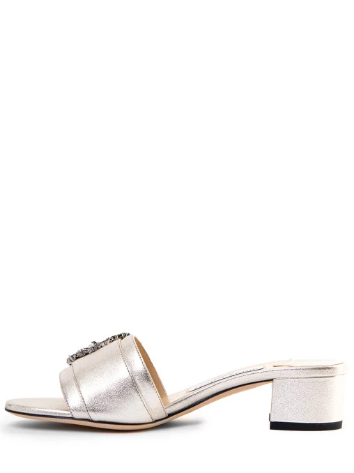 Мюли кожаные JIMMY CHOO