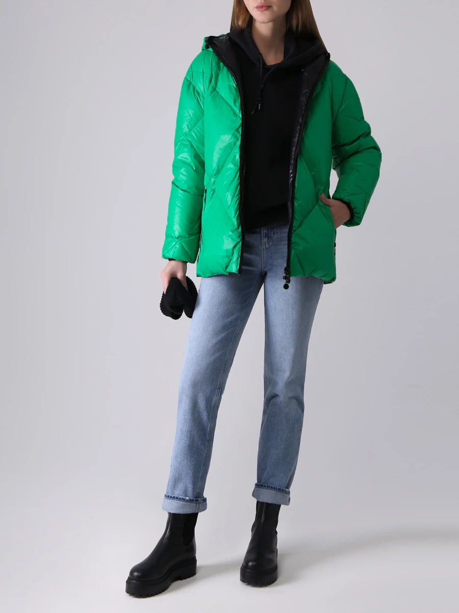 Пуховик стеганый