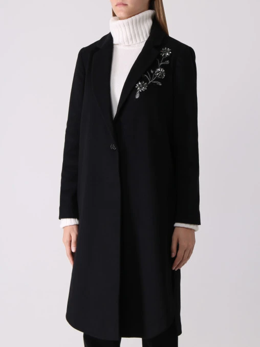 Пальто шерстяное A.DELL`ACQUA