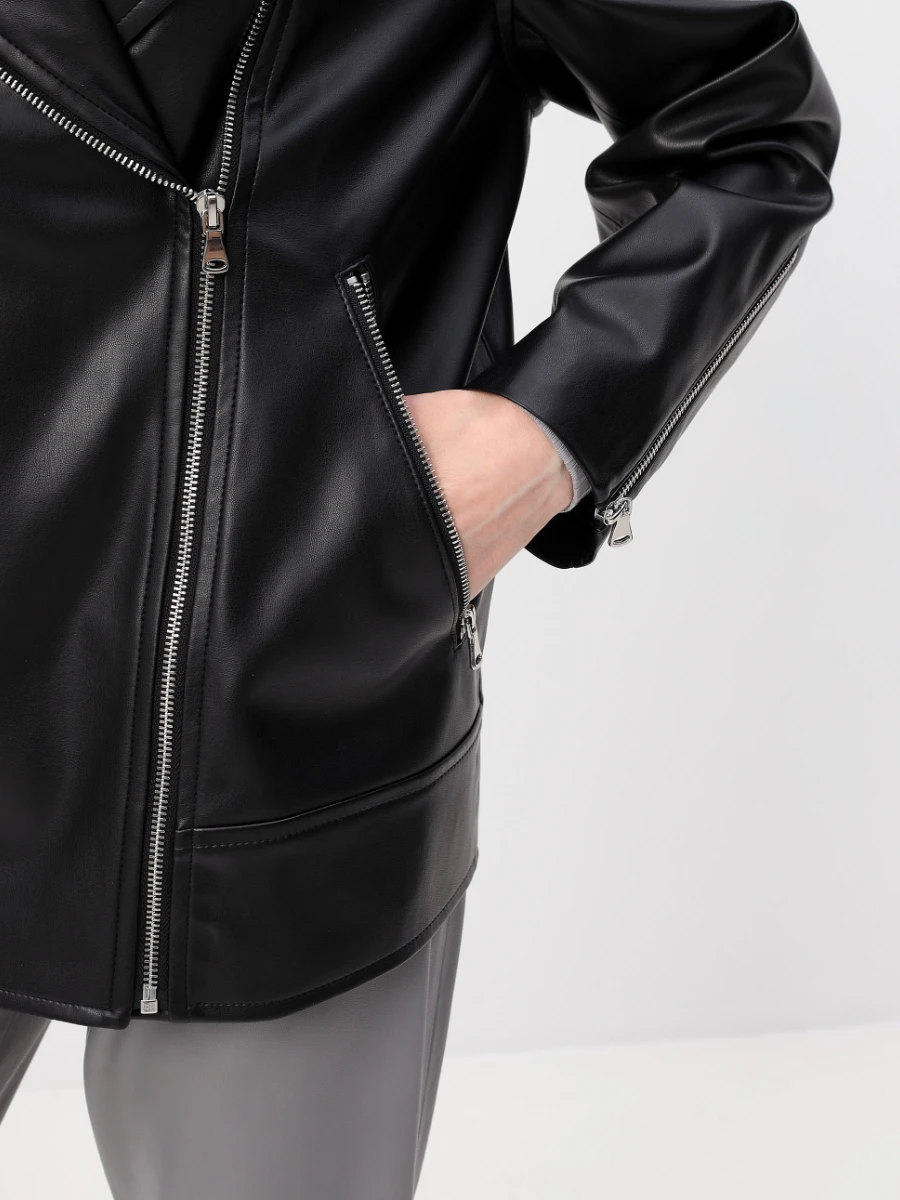 Куртка-косуха из экокожи