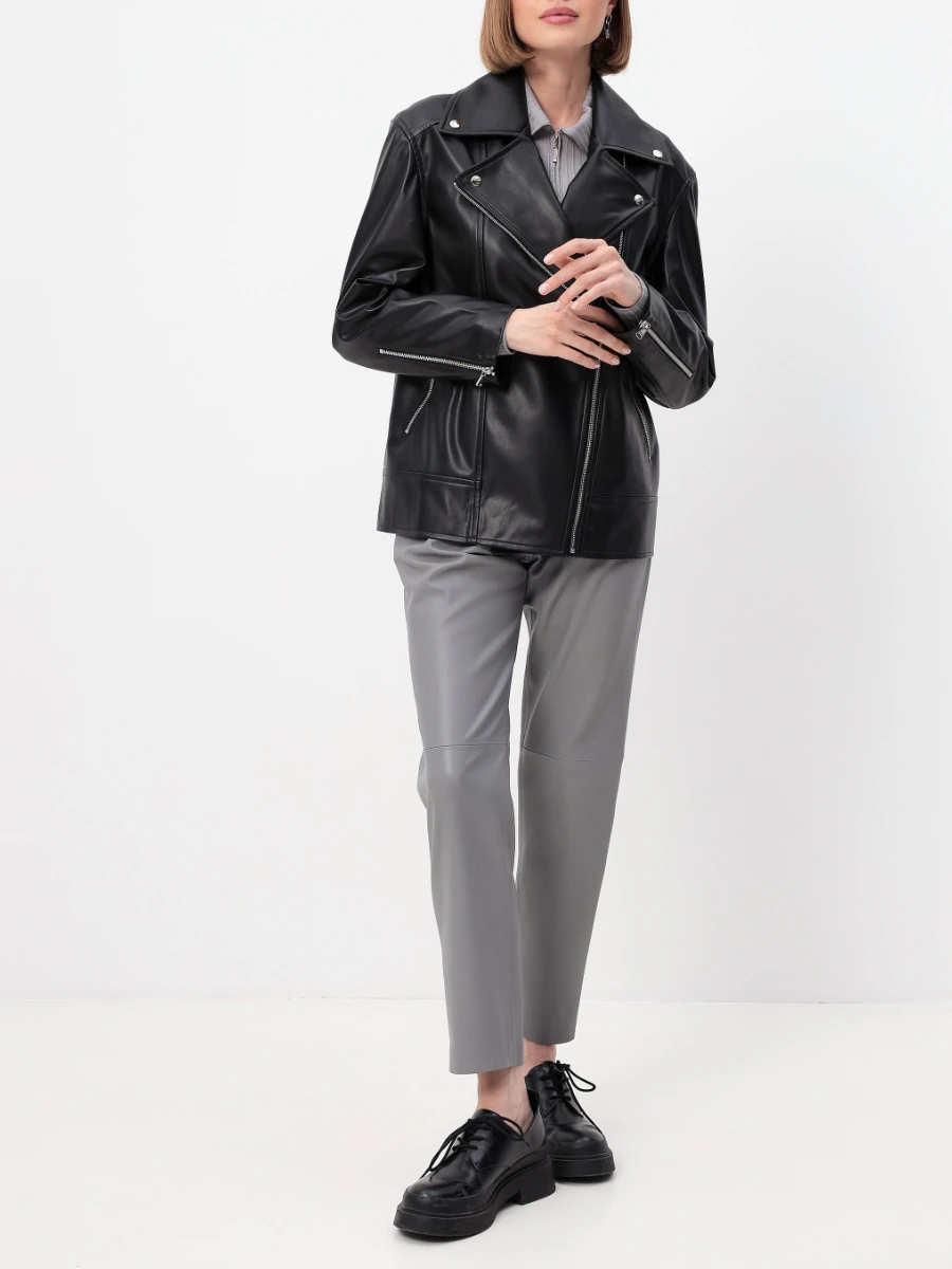 Куртка-косуха из экокожи