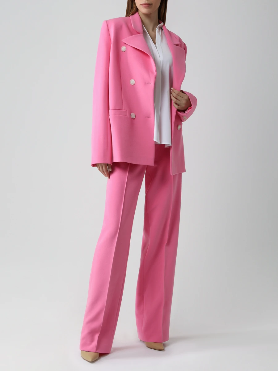 Блуза однотонная