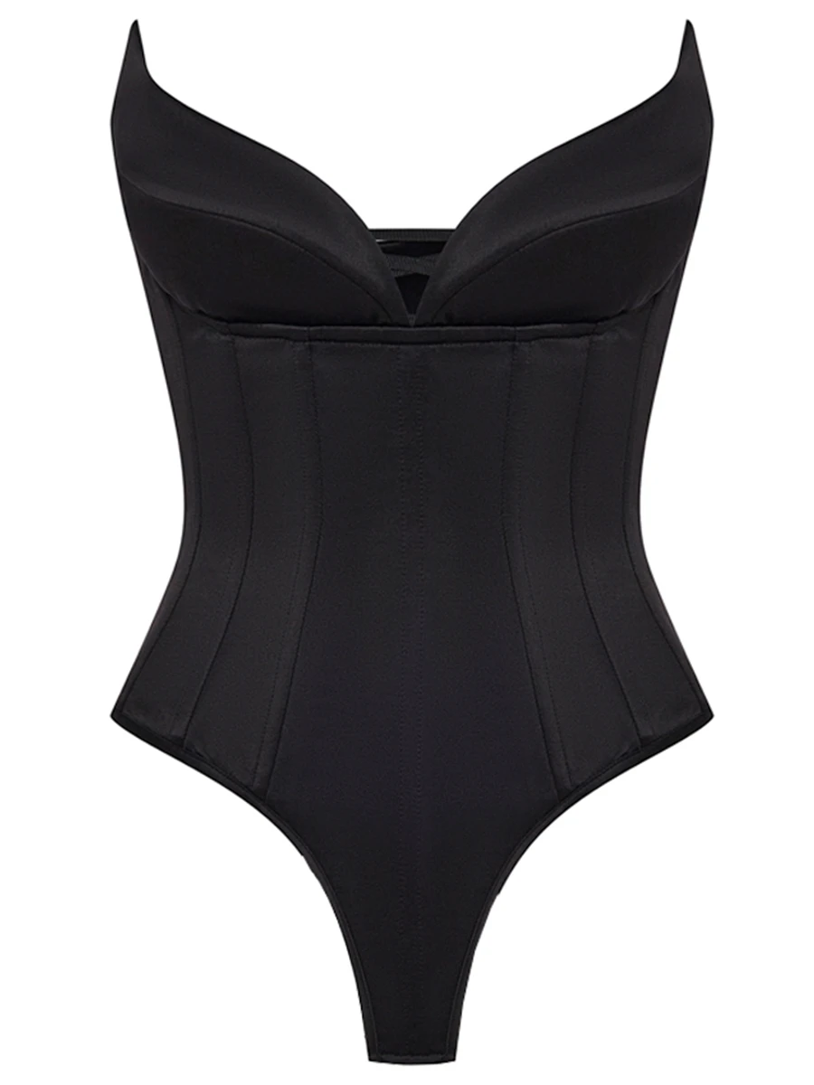 Корсет атласный