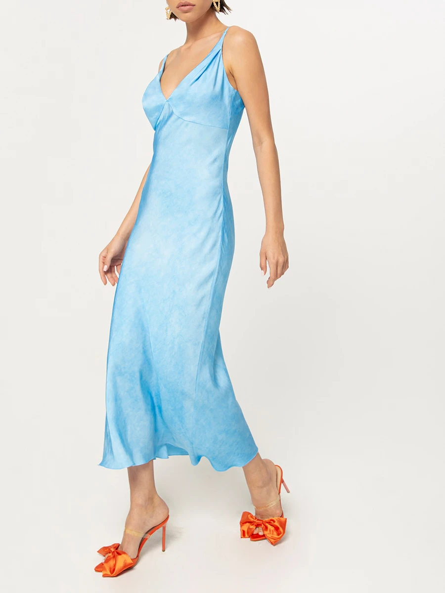 Платье-комбинация из вискозы