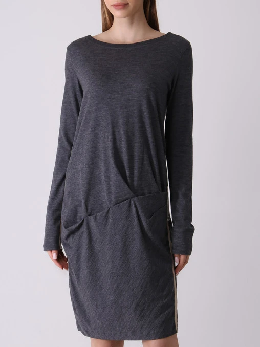 Платье шерстяное BRUNELLO CUCINELLI