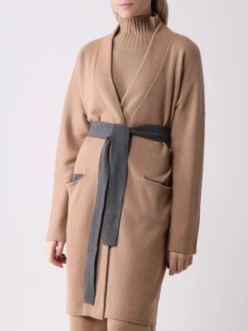 Кардиган шерстяной LE TRICOT PERUGIA
