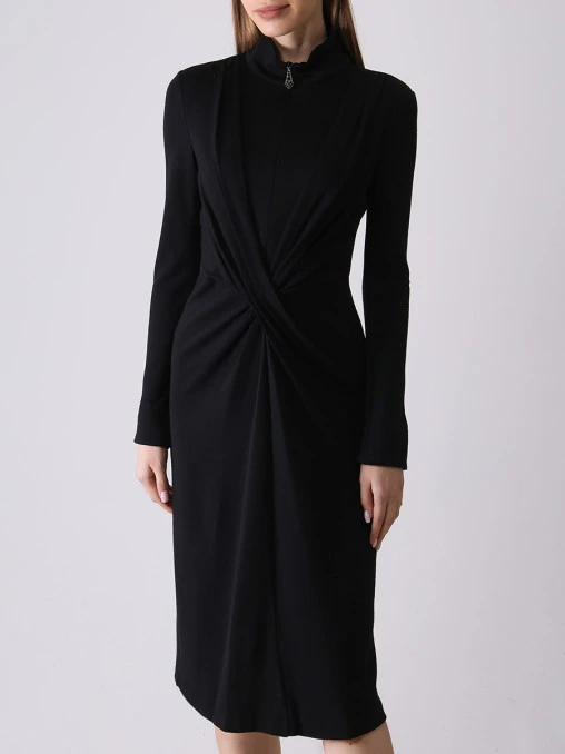 Платье однотонное ALBERTA FERRETTI