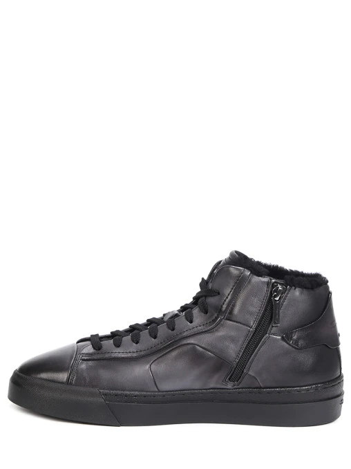 Кеды кожаные на меху SANTONI