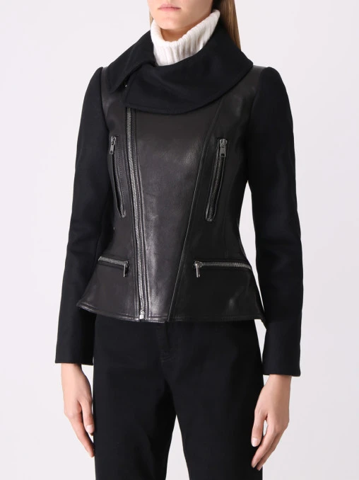 Куртка комбинированная ALEXANDER MCQUEEN