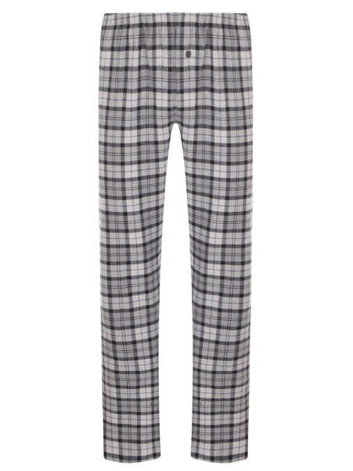Брюки хлопковые в клетку ZIMMERLI