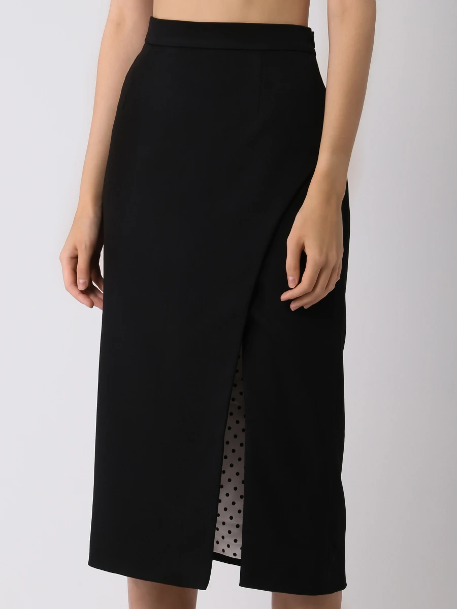 Юбка из хлопка и вискозы