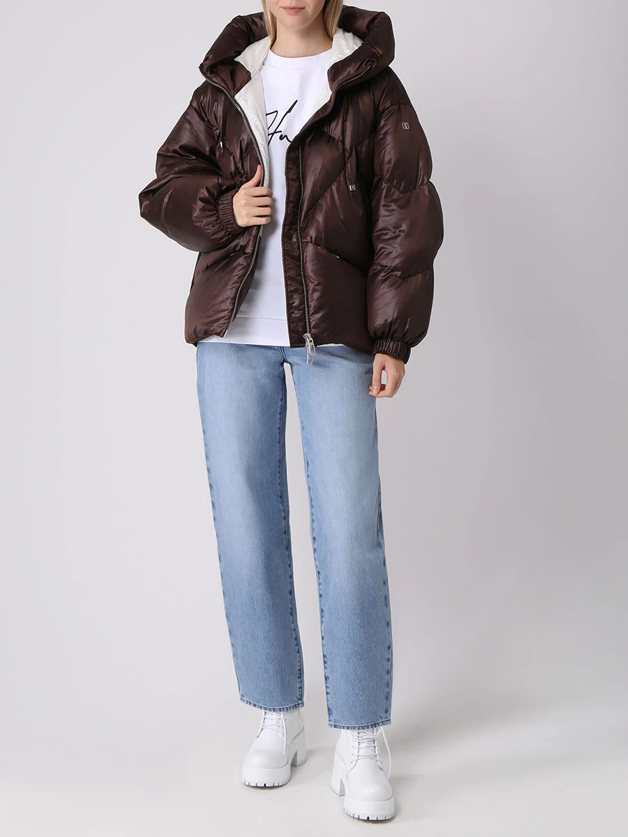 Пуховик стеганый