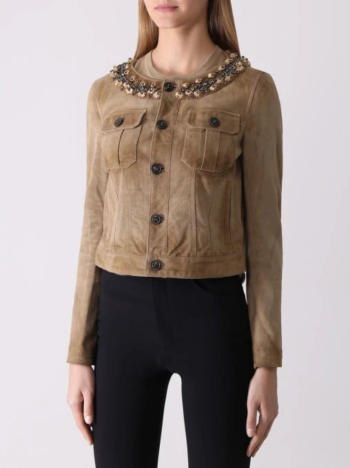 Куртка замшевая DSQUARED2