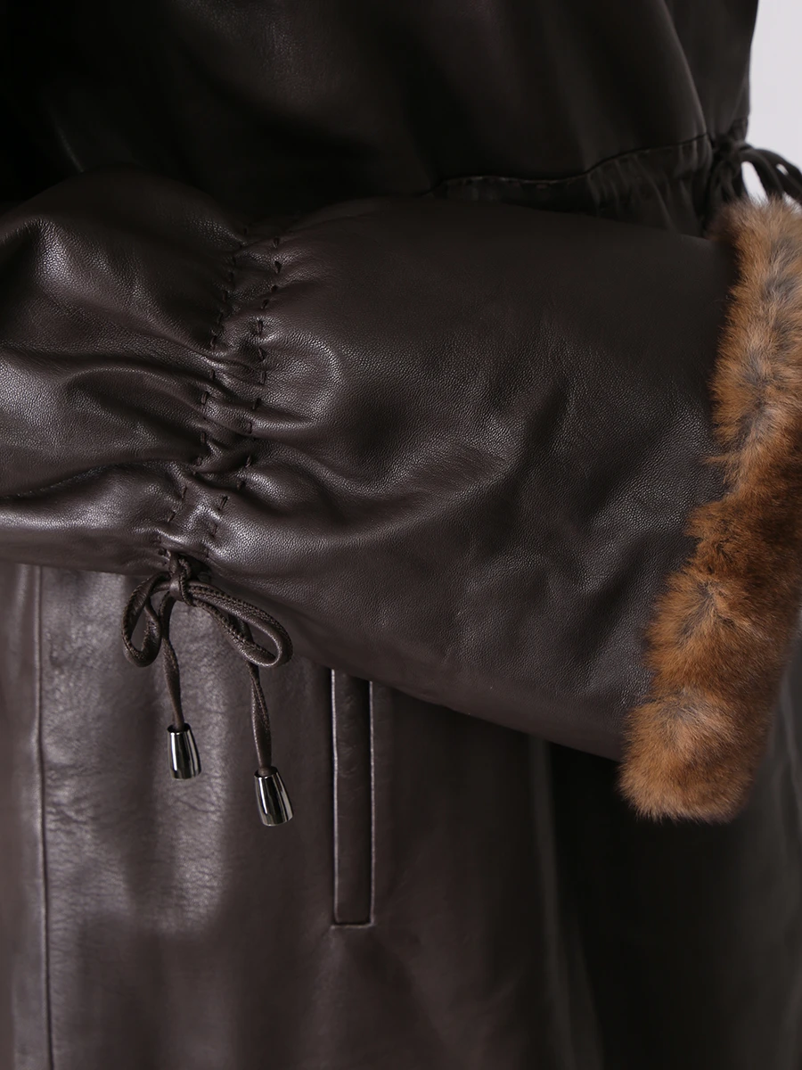 Дубленка кожаная