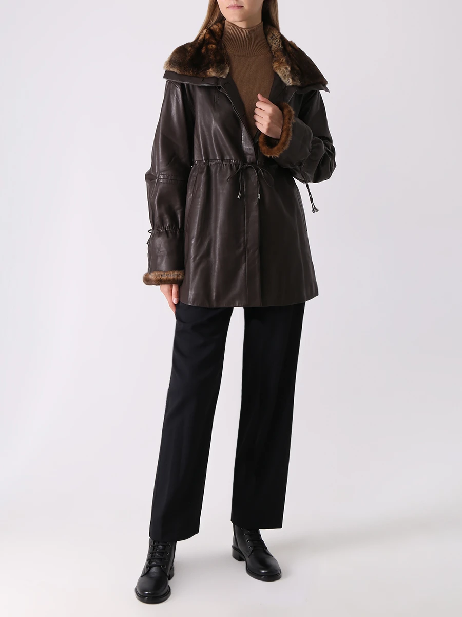 Дубленка кожаная