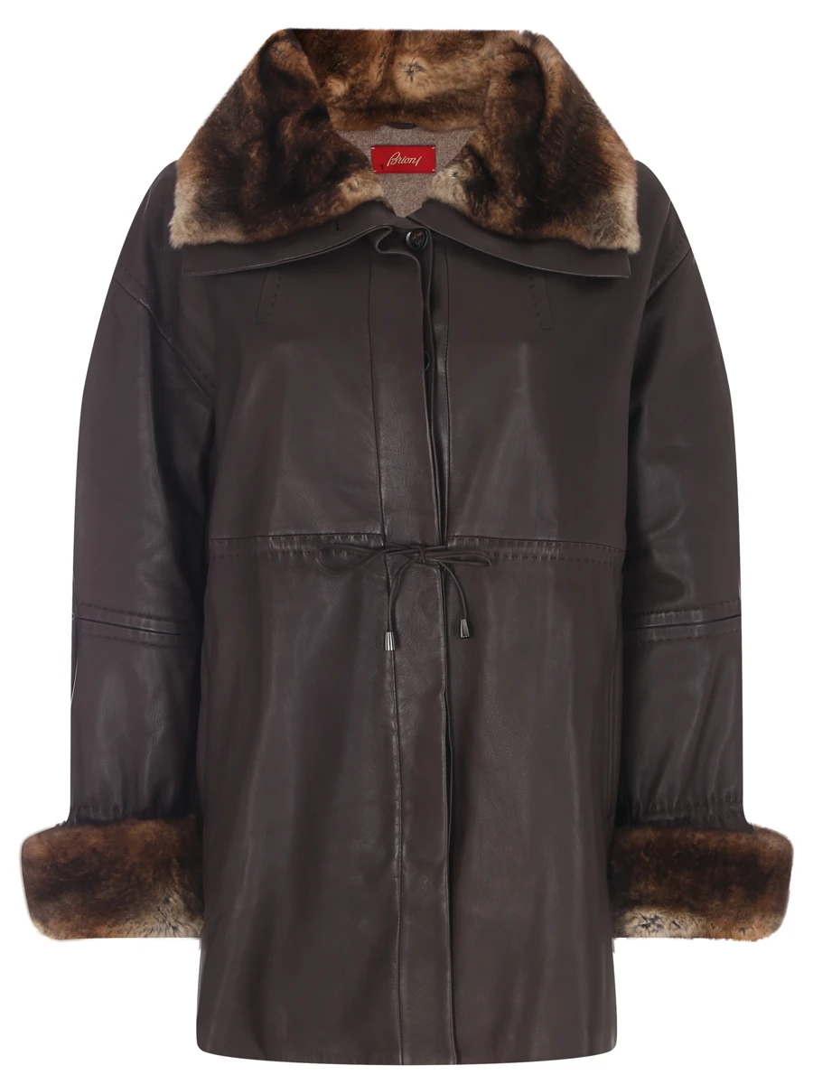 Дубленка кожаная