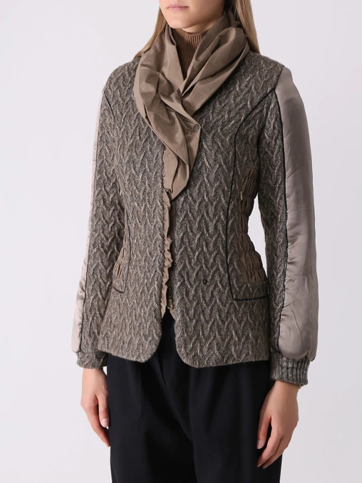 Куртка комбинированная TRICOT CHIC