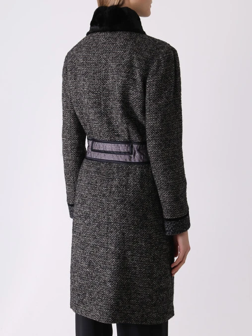 Пальто комбинированное ETRO