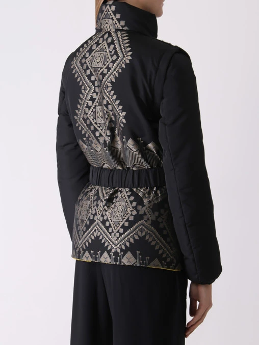 Пуховик комбинированный ETRO