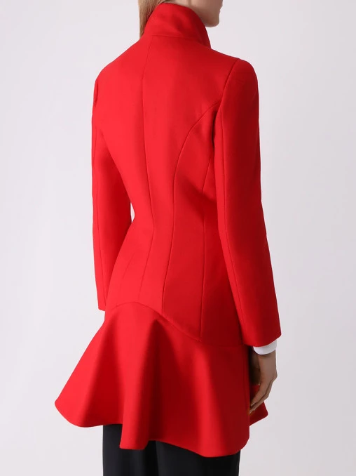 Пальто шерстяное ALEXANDER MCQUEEN