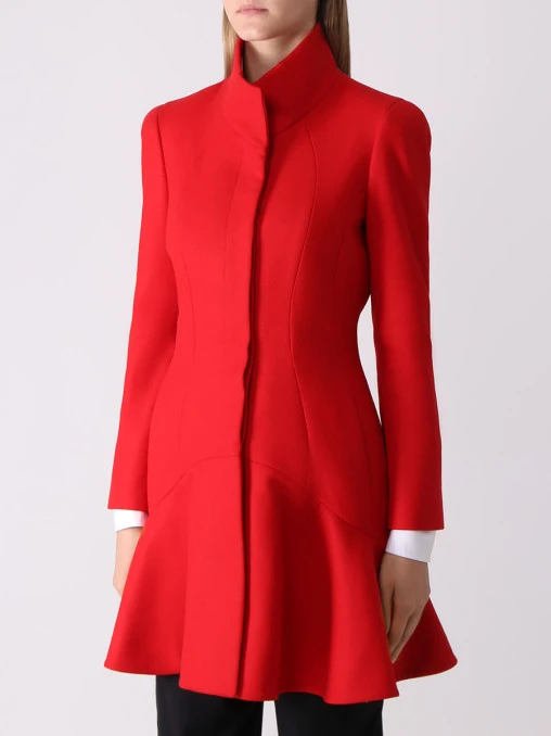 Пальто шерстяное ALEXANDER MCQUEEN