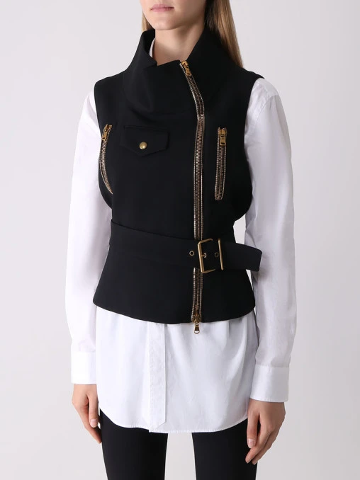 Жилет однотонный ALEXANDER MCQUEEN