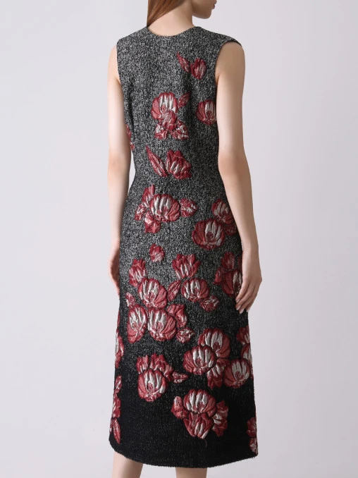 Платье с принтом ALBERTA FERRETTI