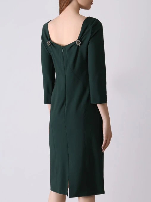 Платье шерстяное ALBERTA FERRETTI