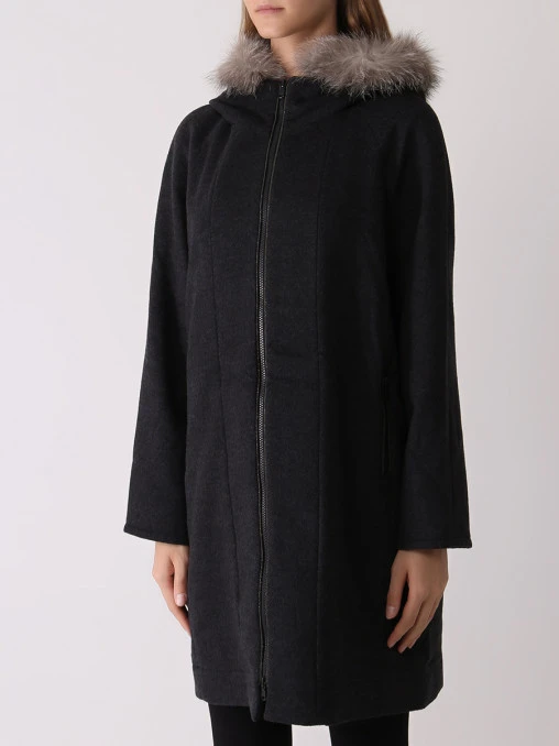 Пальто шерстяное BRUNELLO CUCINELLI