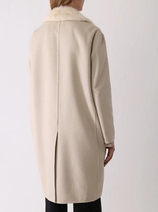 Пальто шерстяное ERMANNO SCERVINO