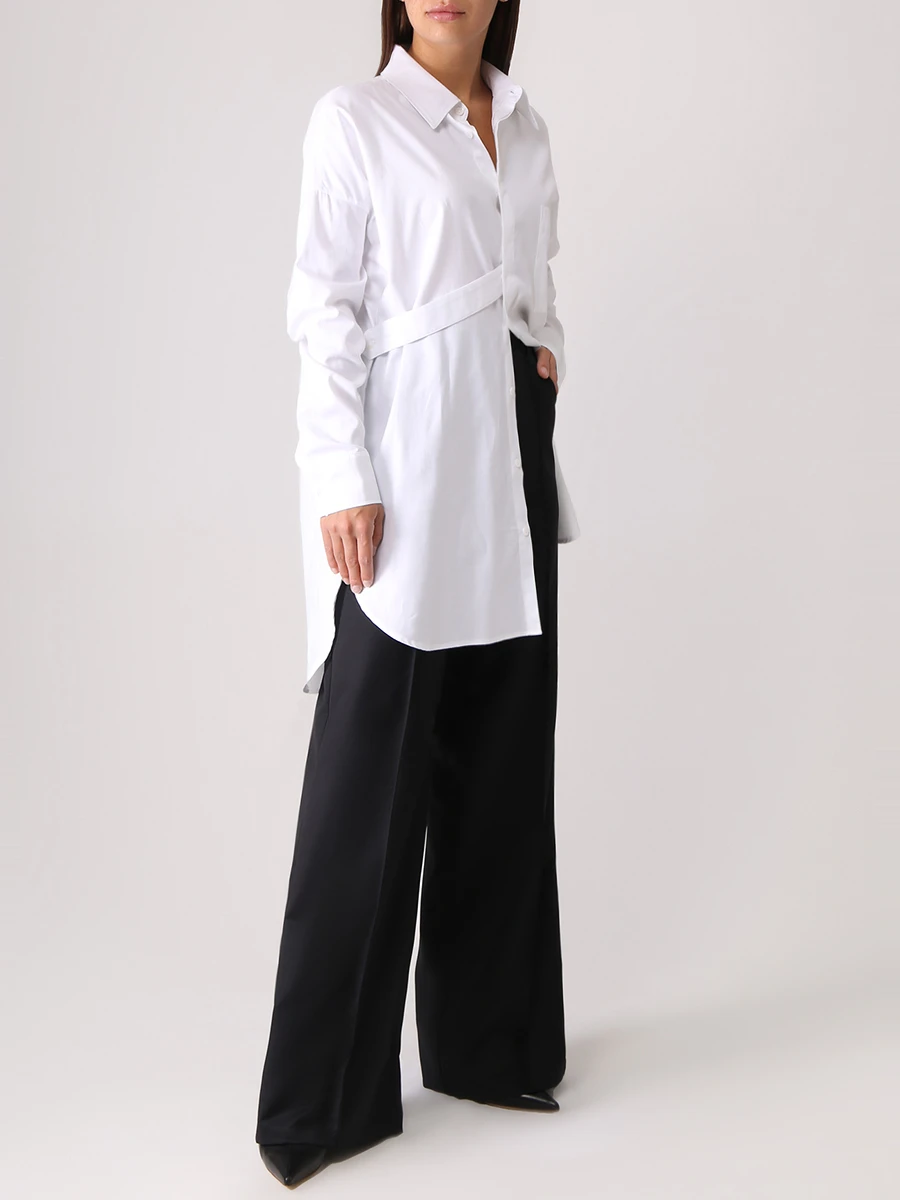 Рубашка-оверсайз из поплина