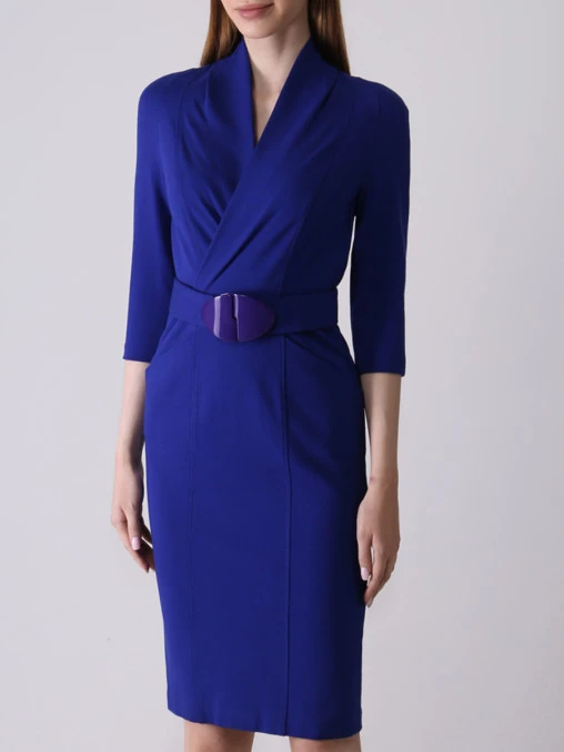 Платье из вискозы ARMANI COLLEZIONI