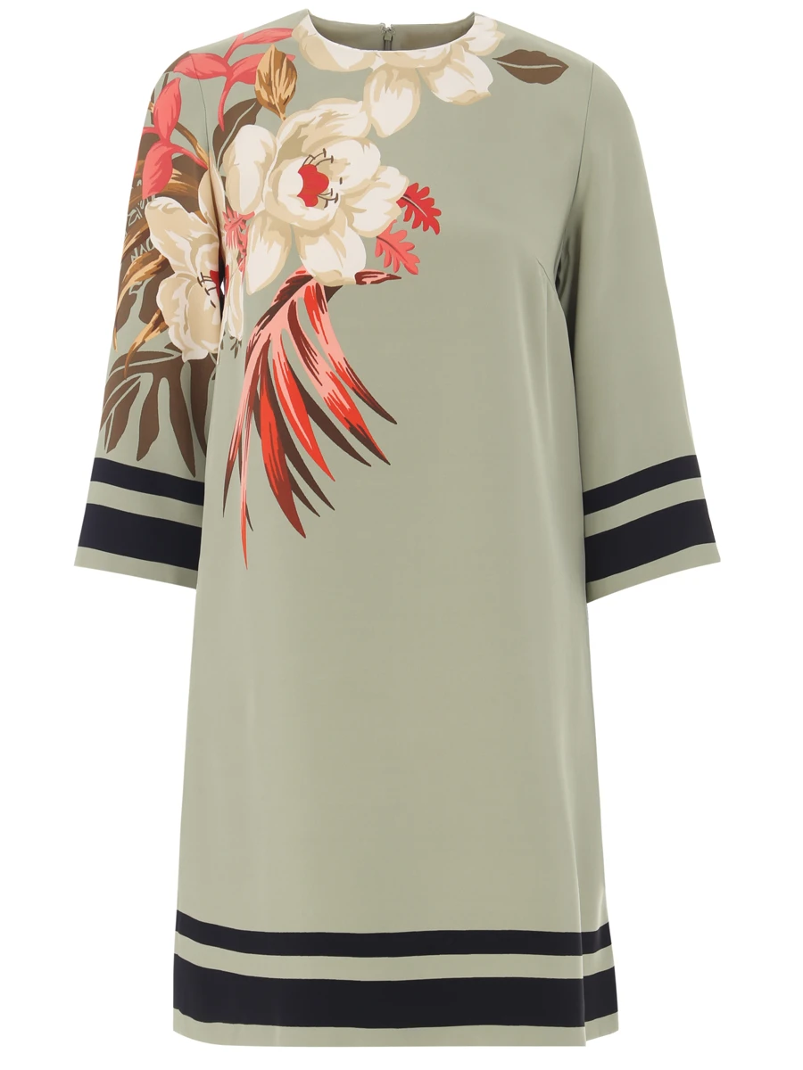 Платье шелковое