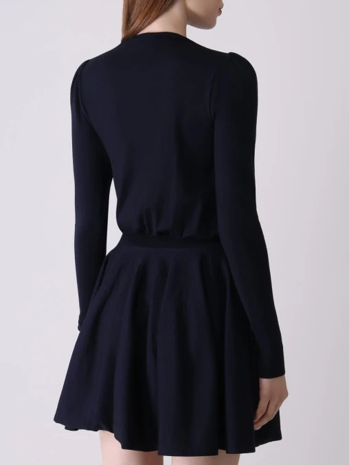 Платье шерстяное ALEXANDER MCQUEEN
