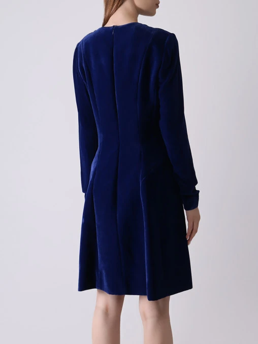 Платье бархатное ALBERTA FERRETTI