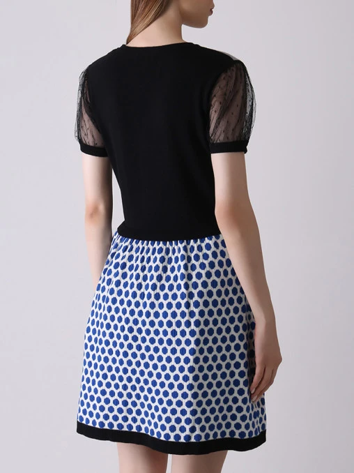 Платье с принтом RED VALENTINO