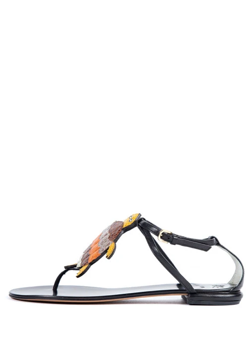 Сандалии кожаные ETRO
