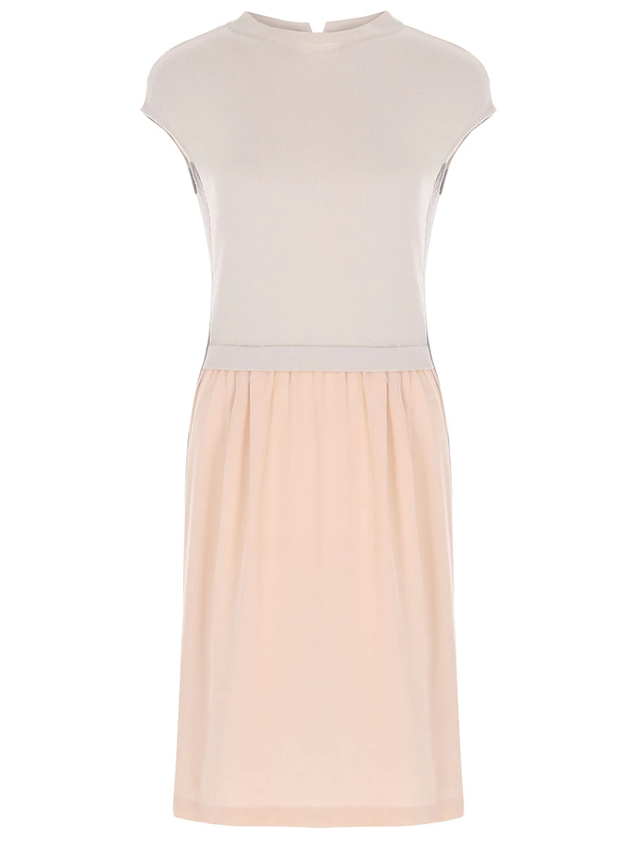 Платье комбинированное