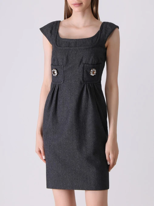 Платье шерстяное DSQUARED2