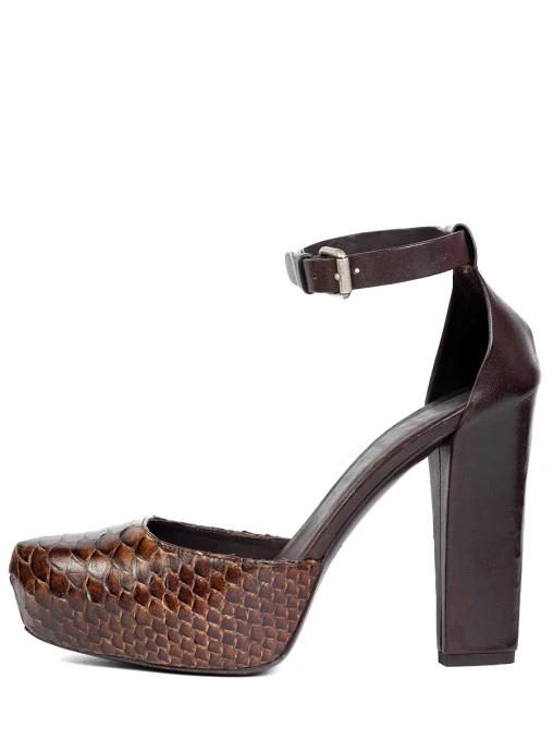Босоножки кожаные BRUNELLO CUCINELLI