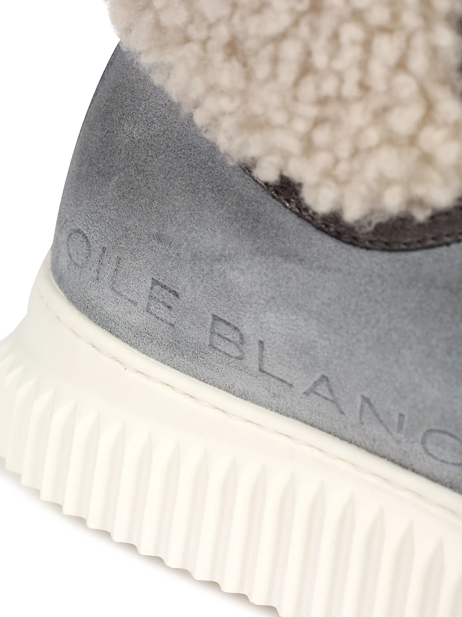 Кеды замшевые на меху