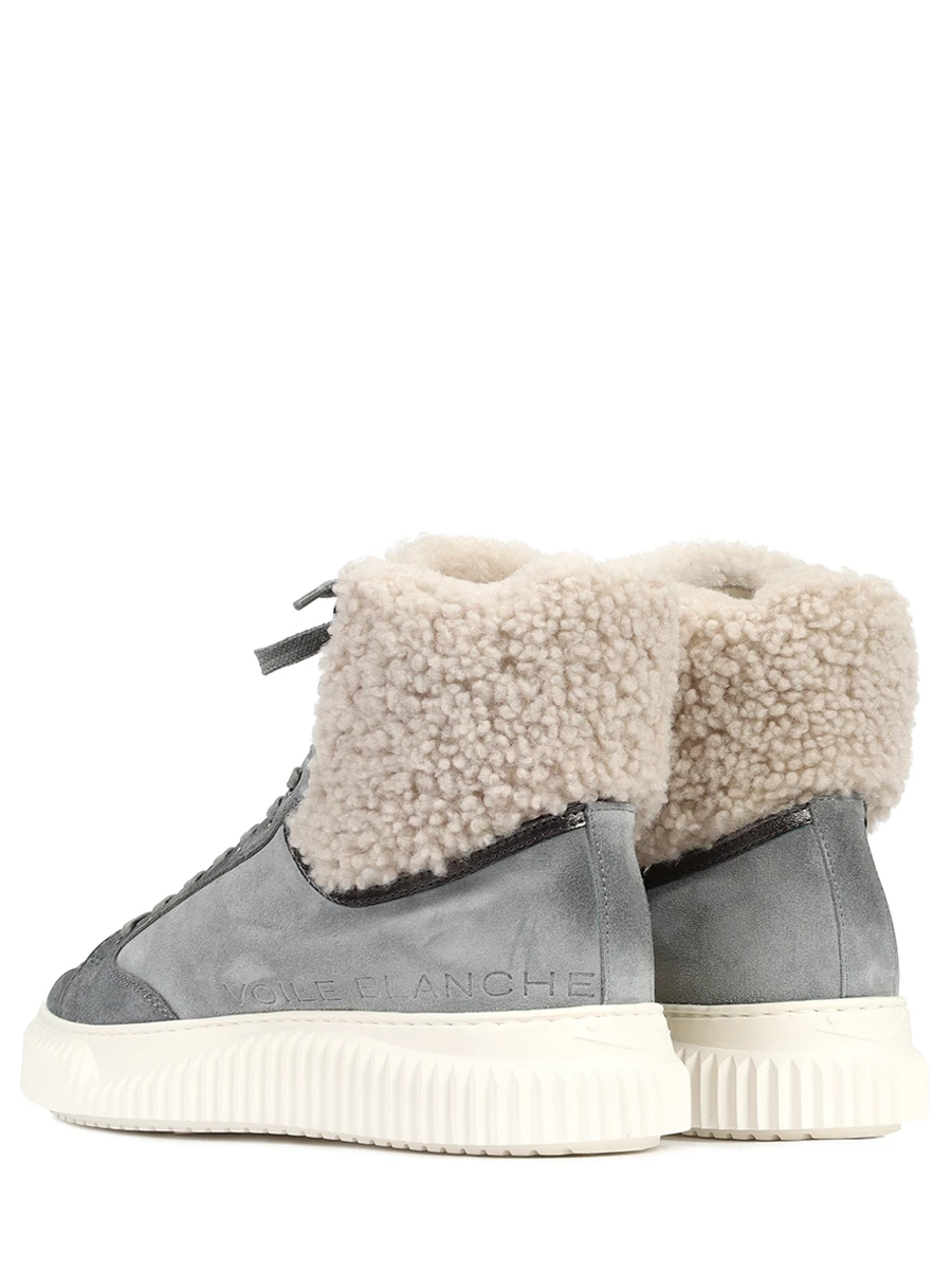 Кеды замшевые на меху