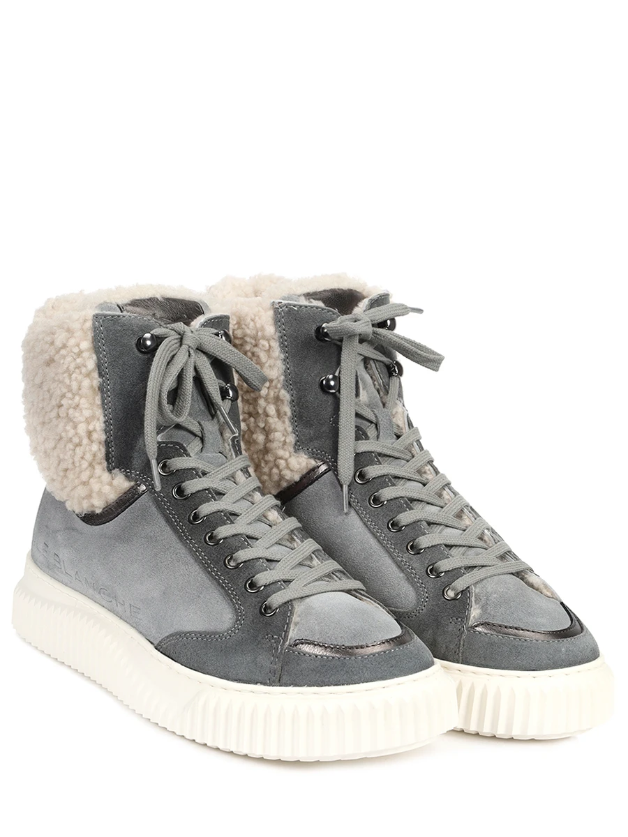 Кеды замшевые на меху